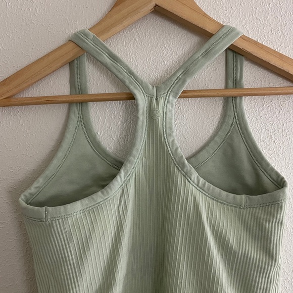 Lululemon Racerback Tank Ribbed Crop Sports Top - Picture 10 of 14